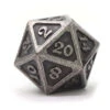 Other Die Hard Dice Metal Mythica Dark Silver Dire D20