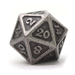 Other Die Hard Dice Metal Mythica Dark Silver Dire D20