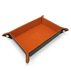 Other Die Hard Dice Rectangular Folding Dice Tray Orange