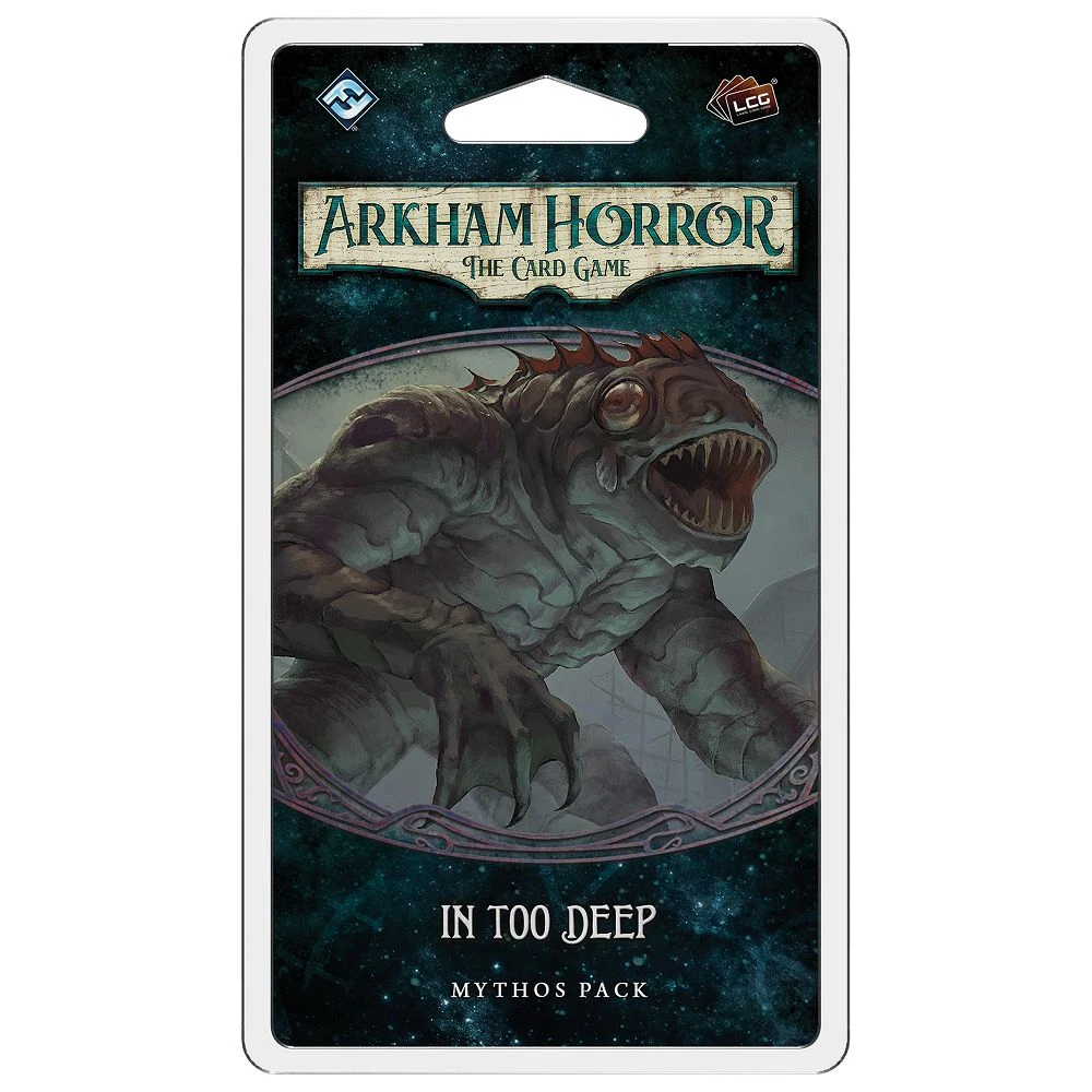 ASMODEE Arkham Horror: The Living Card Game - In Too Deep Mythos Pack