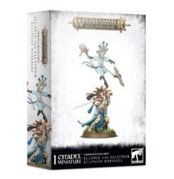Warhammer Age Of Sigmar Lumineth Realm Lords Ellania And Ellathor