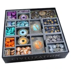 Folded Space Box Insert: Civilization A New Dawn & Terra Incognita