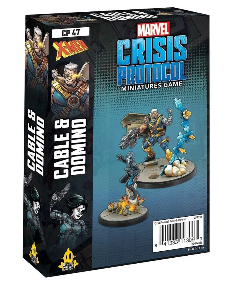 ASMODEE Marvel Crisis Protocol Cable And Domino