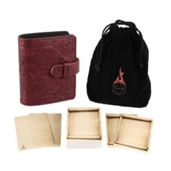 Red Book Of Incantations Spell Card Book (Dice Edition)