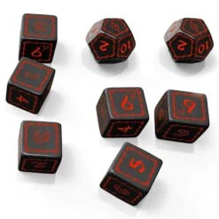 The One Ring Black Dice Set