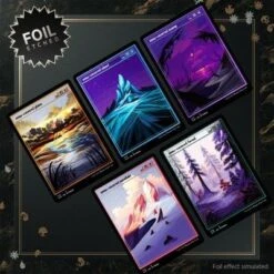 MTG: Secret Lair PixelSnowLands.jpg Foil