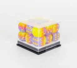 Sirius Dice 18ct 12mm D6 Dice Set Northern Lights