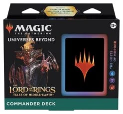 MTG: The Lord Of The Rings: Tales Of Middle-Earth Commander Deck Hosts Of Mordor
