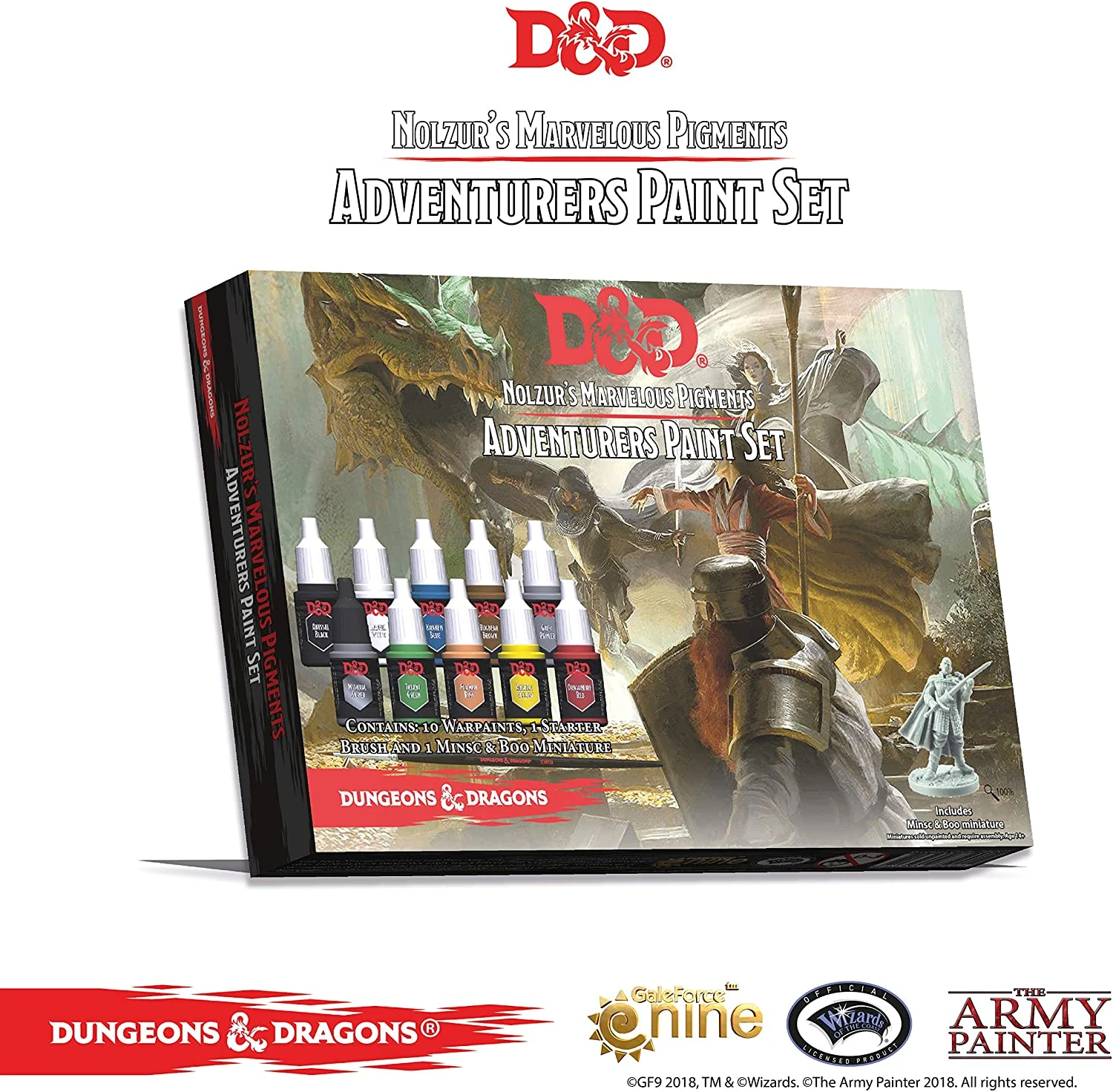 Other D&D Nolzur's Marvelous Pigments Adventurers Paint Set