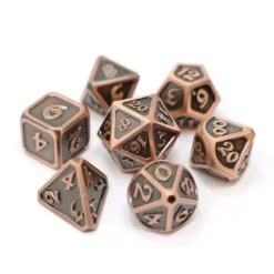 Other Die Hard Dice Metal Mythica Battleworn Copper 7ct Polyhedral Set