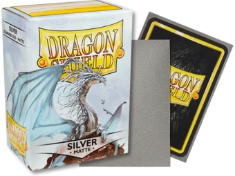 Other Dragon Shield Matte Standard Sleeves 100ct Silver (11008)