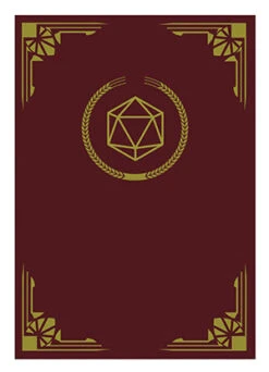 Other Herobook 5e Player Notebook - Garnet Red