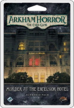 ASMODEE Arkham Horror: The Living Card Game - Murder At The Excelsior Hotel Scenario Pack